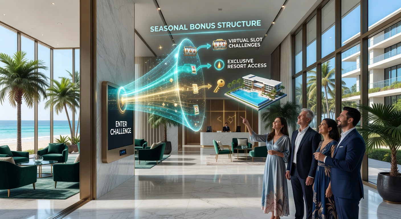 Evening performance venue at a casino resort with access granted through seasonal slot bonuses